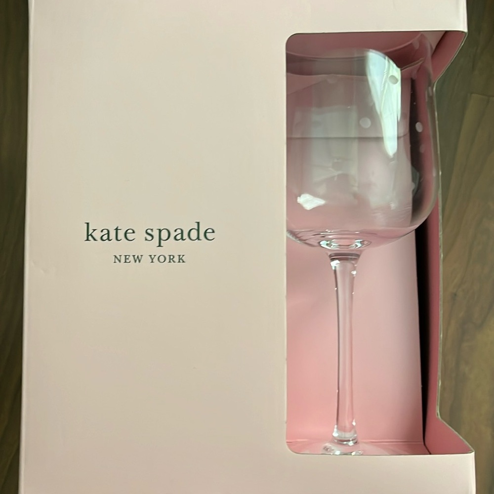 Kate Spade Wine Glasses